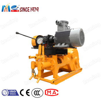 Electric / Diesel Drive Mechanical Grout Pump Machine 7.5kw 11kw For Mining Well