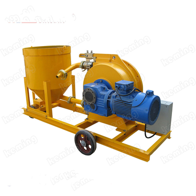 Hopper Industrial Hose Pump Liquids Conveying Peristaltic Grout By Squeeze Roller