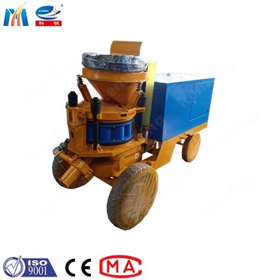 Engineering Project Shotcrete Machine Wet Concrete Spraying For 5 M Pit Support