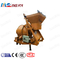 Feeding Concrete Grout Mixer Machine KEMING JZC With Two Wheels For Moving